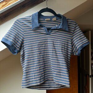 Levi's collared crop top